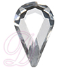 Preciosa Machine Cut Pear Shape Rhinestone